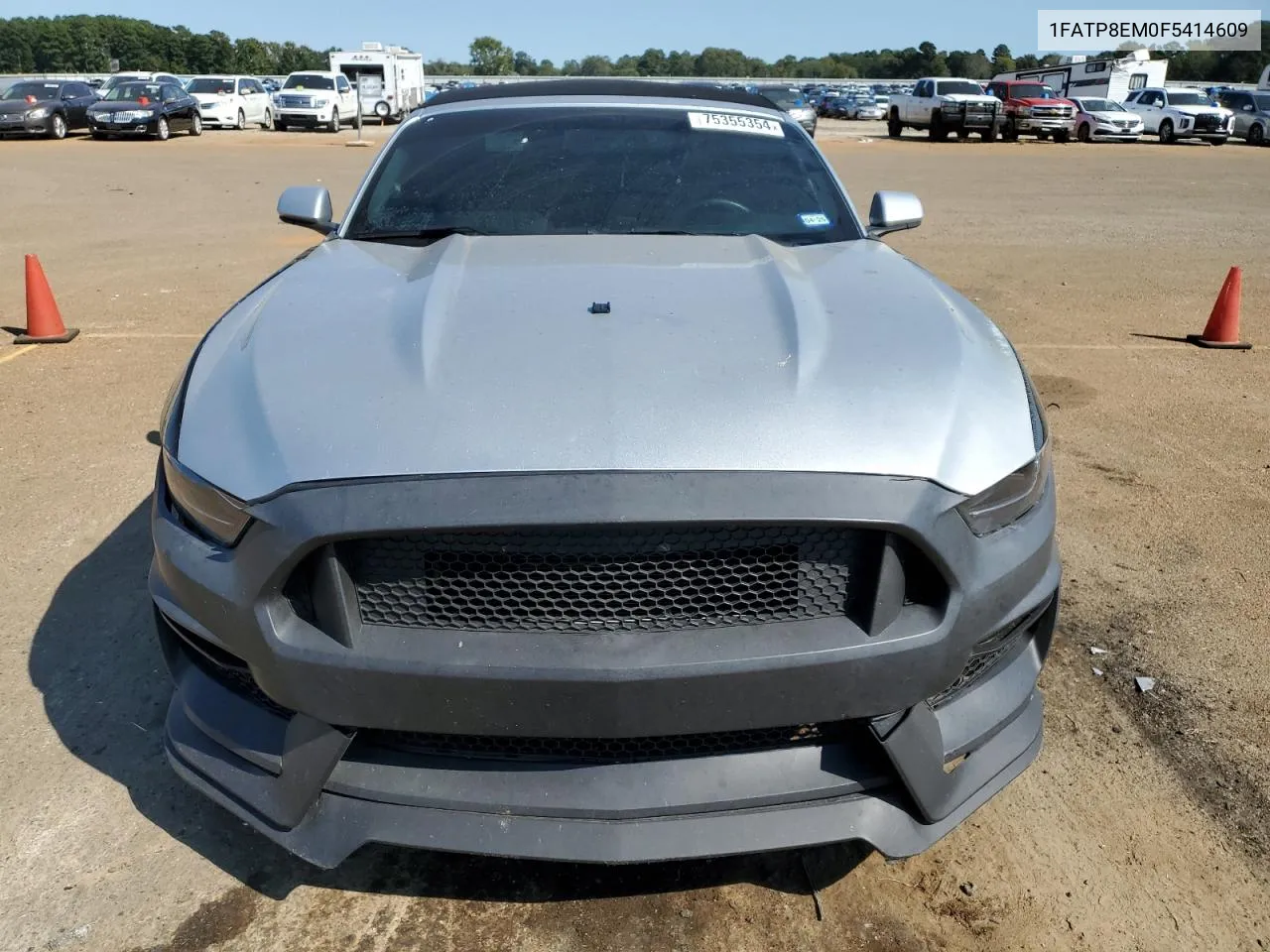 2015 Ford Mustang VIN: 1FATP8EM0F5414609 Lot: 75355354