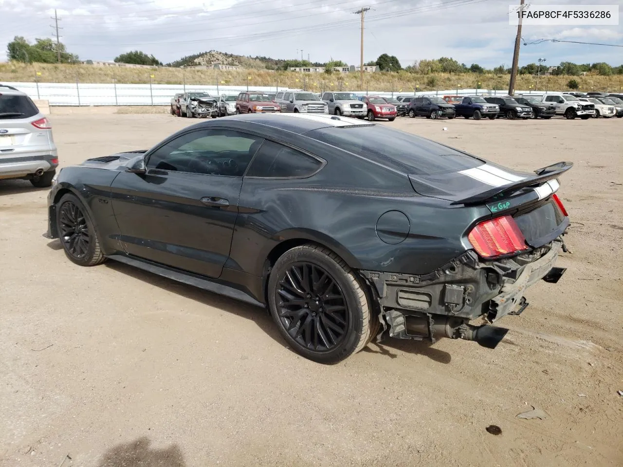 2015 Ford Mustang Gt VIN: 1FA6P8CF4F5336286 Lot: 76684684