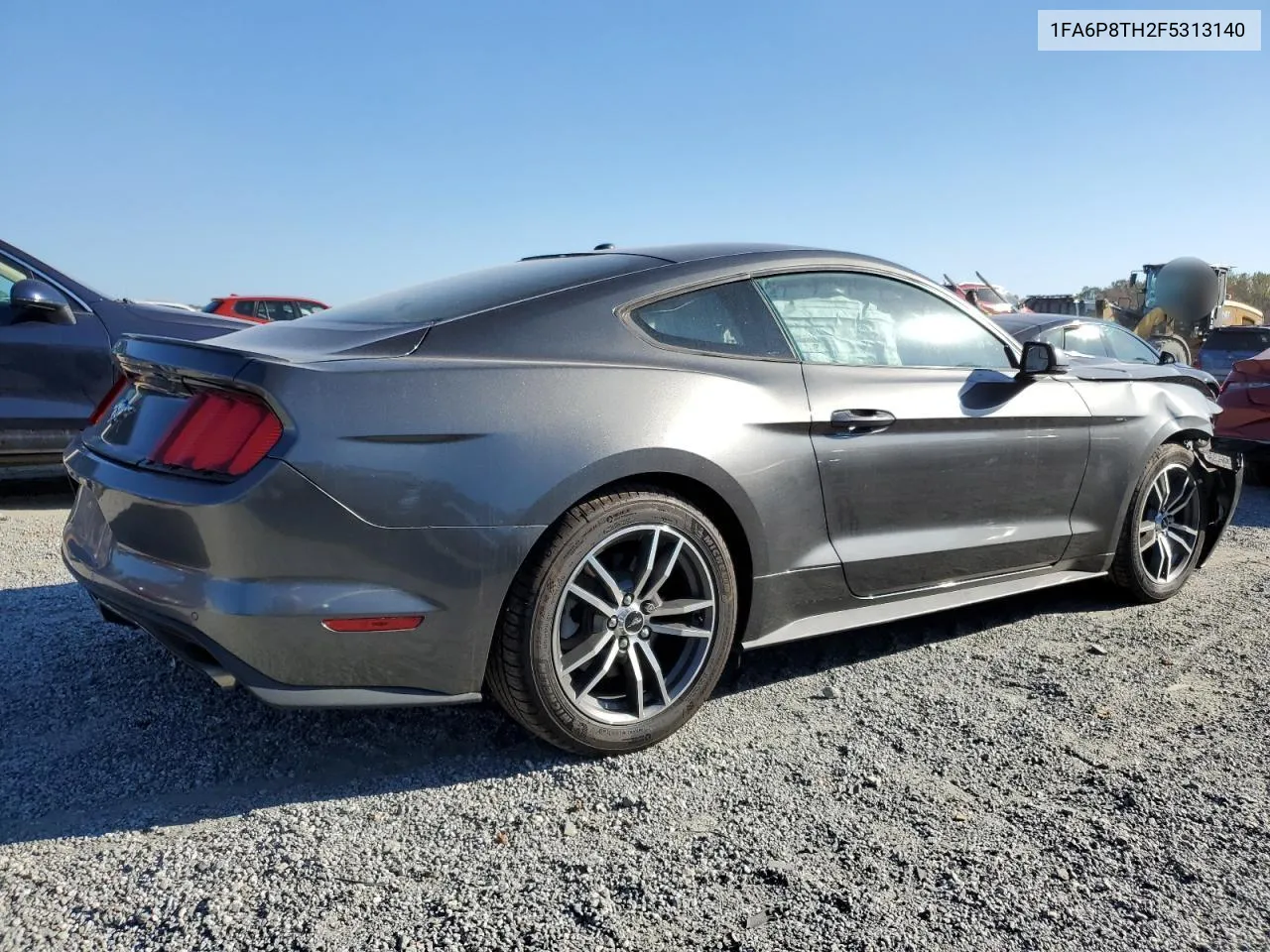 2015 Ford Mustang VIN: 1FA6P8TH2F5313140 Lot: 76814434