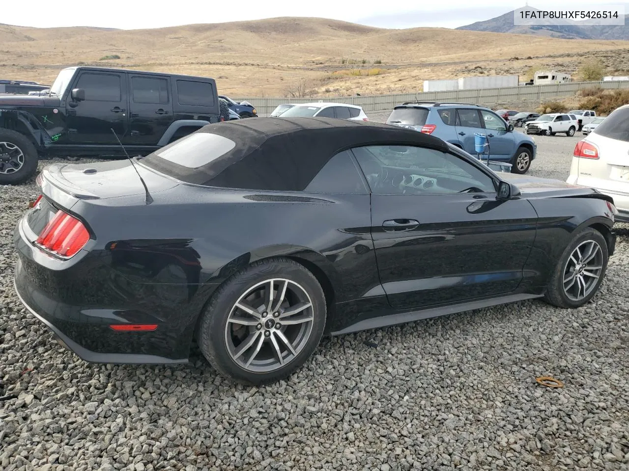 2015 Ford Mustang VIN: 1FATP8UHXF5426514 Lot: 76840344