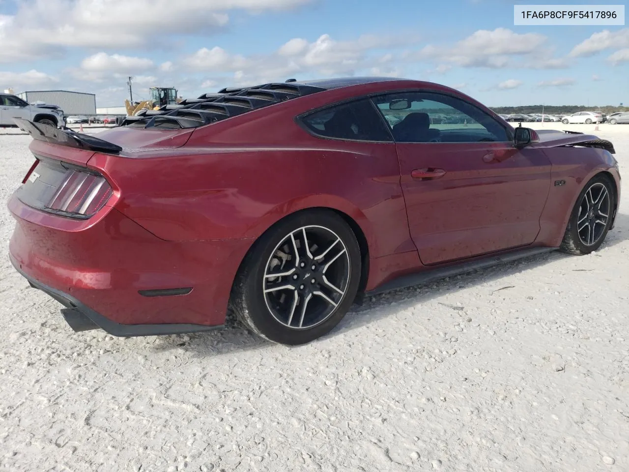 2015 Ford Mustang Gt VIN: 1FA6P8CF9F5417896 Lot: 76846634