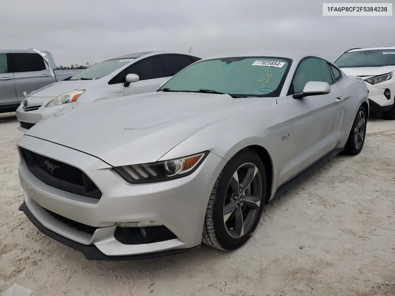 2015 Ford Mustang Gt VIN: 1FA6P8CF2F5384238 Lot: 77025854