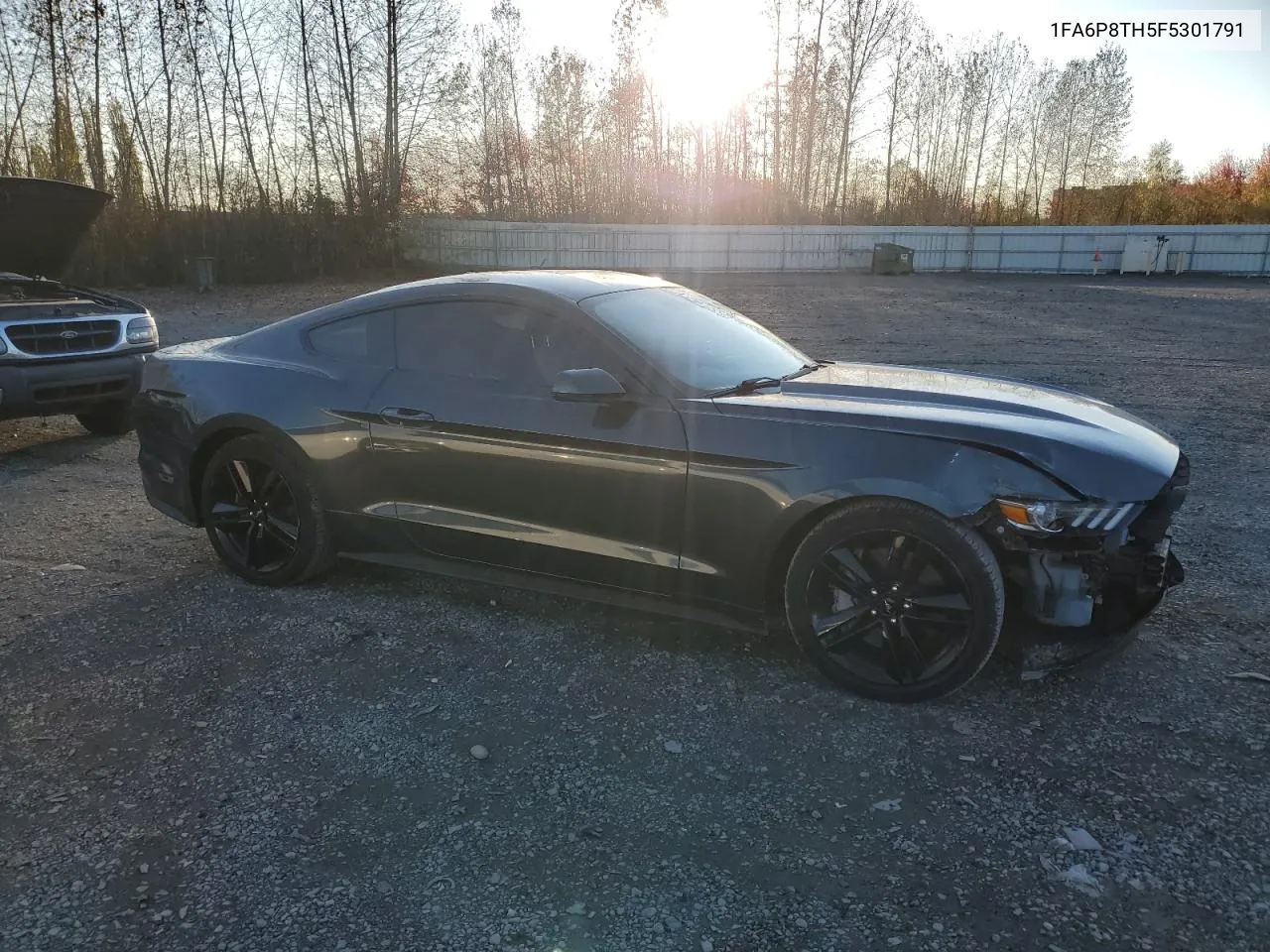 2015 Ford Mustang VIN: 1FA6P8TH5F5301791 Lot: 77036324