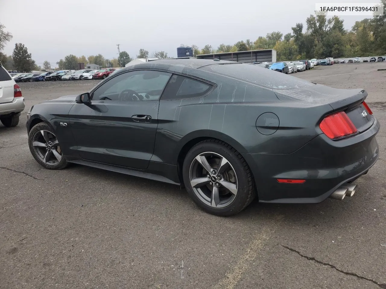 2015 Ford Mustang Gt VIN: 1FA6P8CF1F5396431 Lot: 77137944