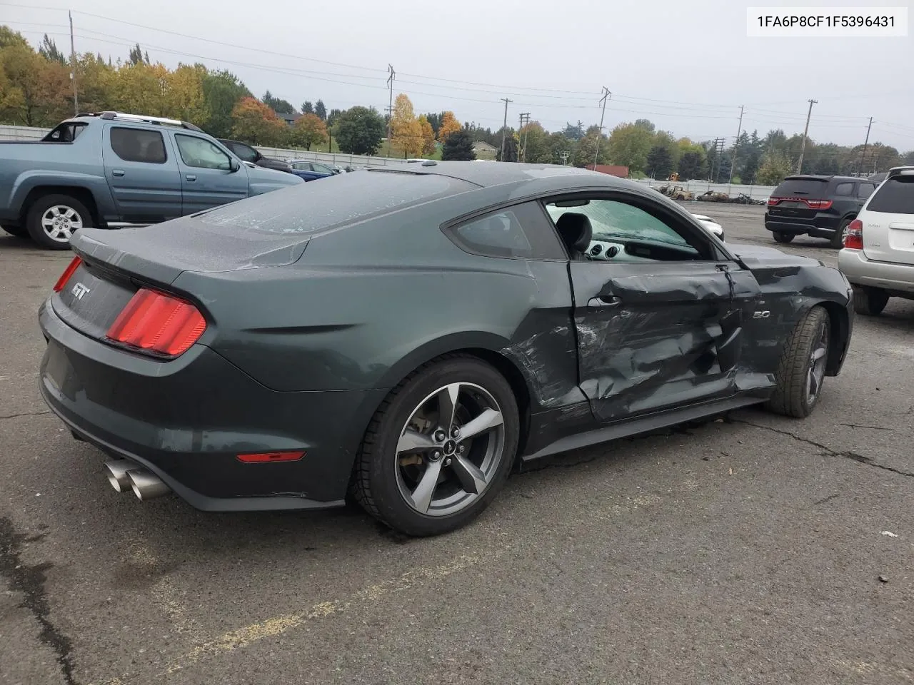 2015 Ford Mustang Gt VIN: 1FA6P8CF1F5396431 Lot: 77137944