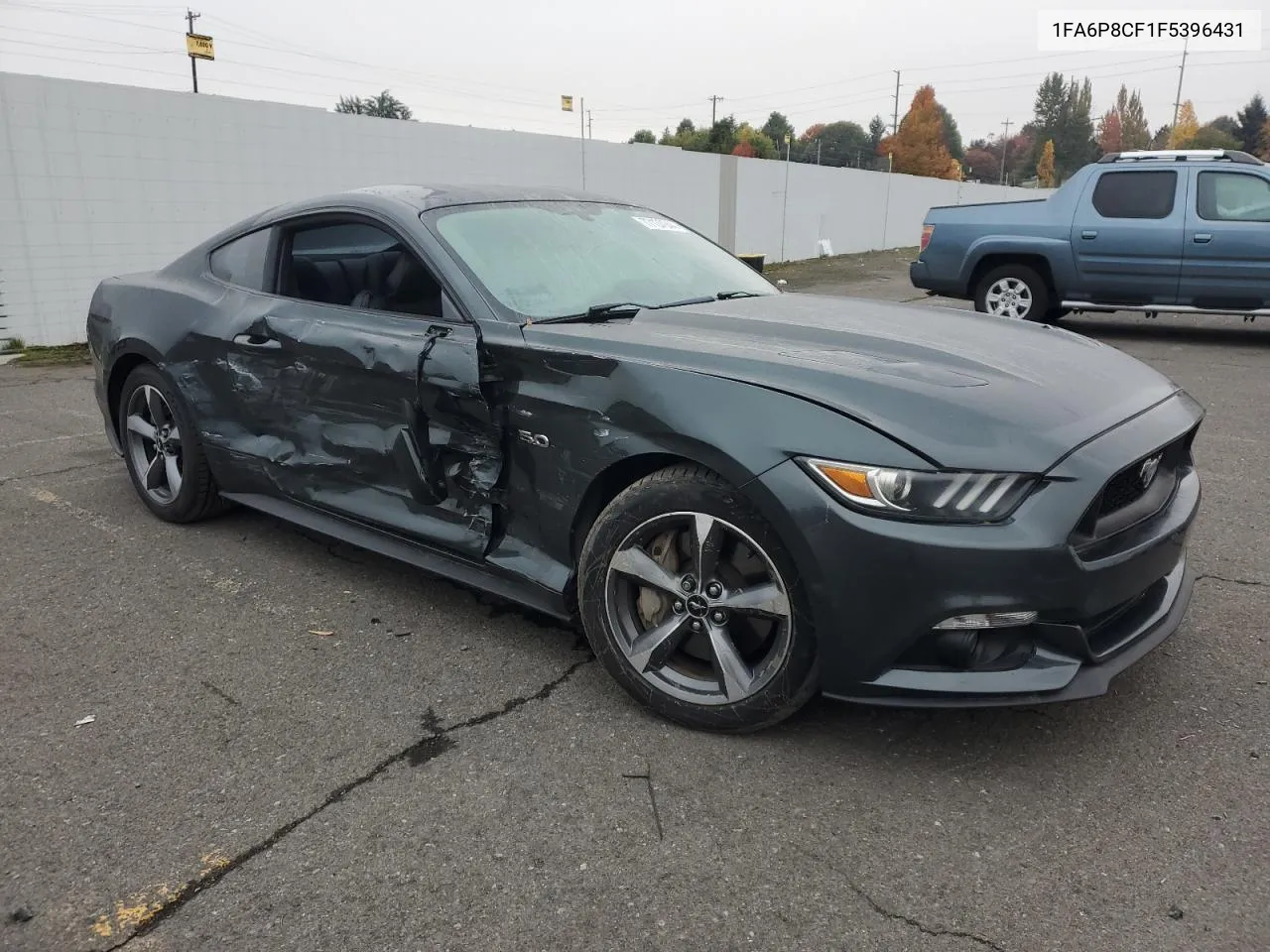 2015 Ford Mustang Gt VIN: 1FA6P8CF1F5396431 Lot: 77137944