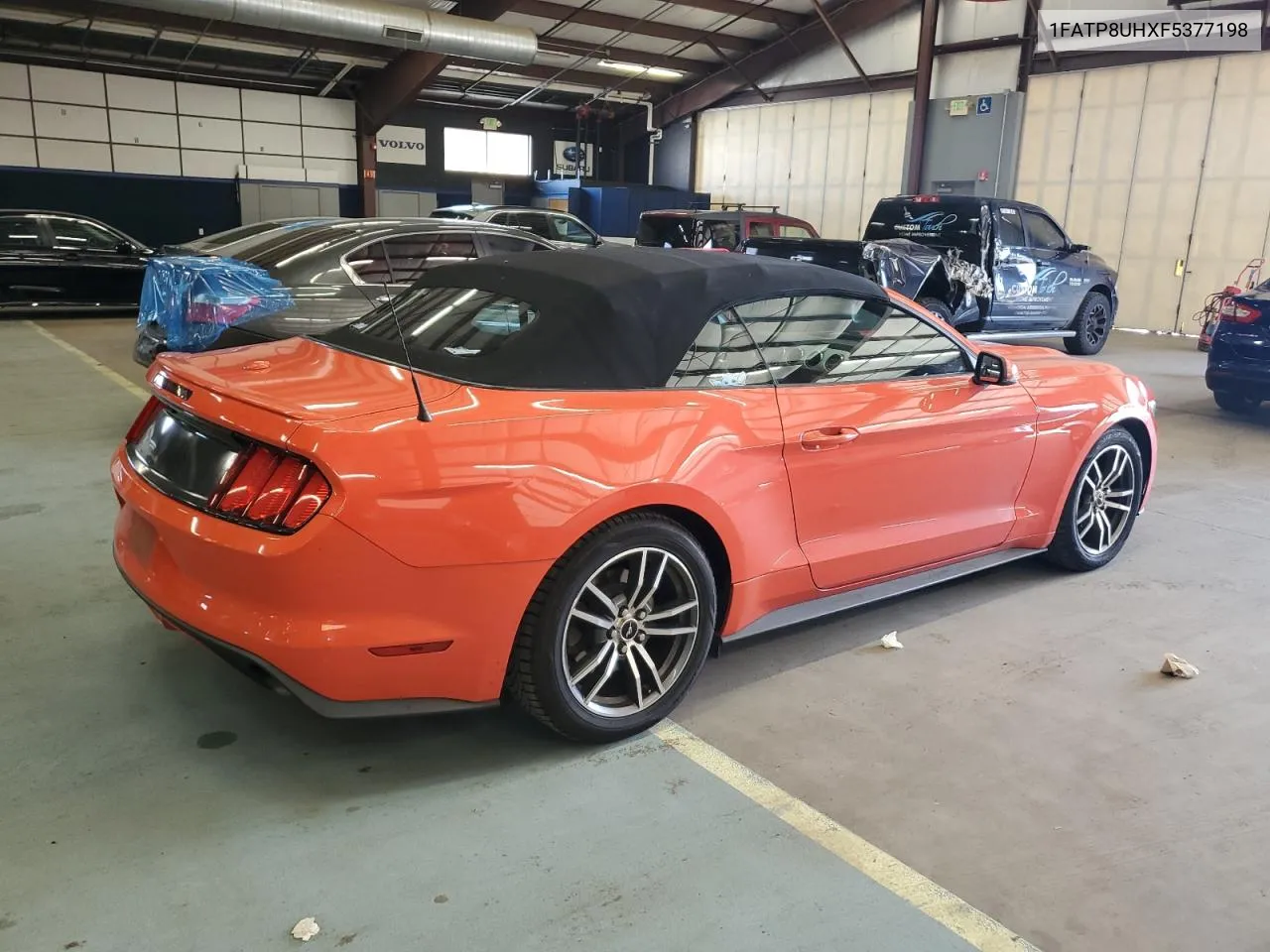 2015 Ford Mustang VIN: 1FATP8UHXF5377198 Lot: 77274864