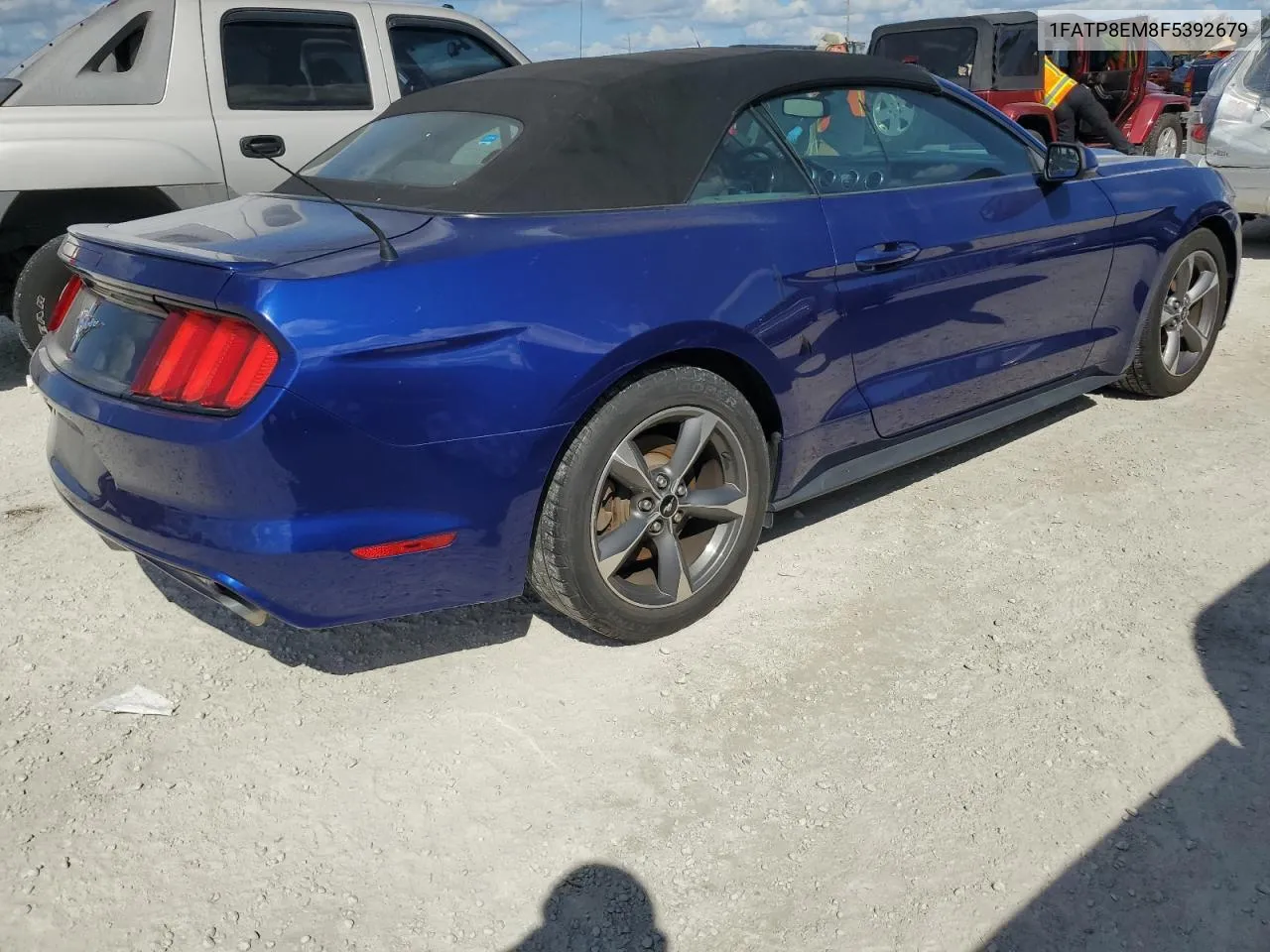 2015 Ford Mustang VIN: 1FATP8EM8F5392679 Lot: 77393154