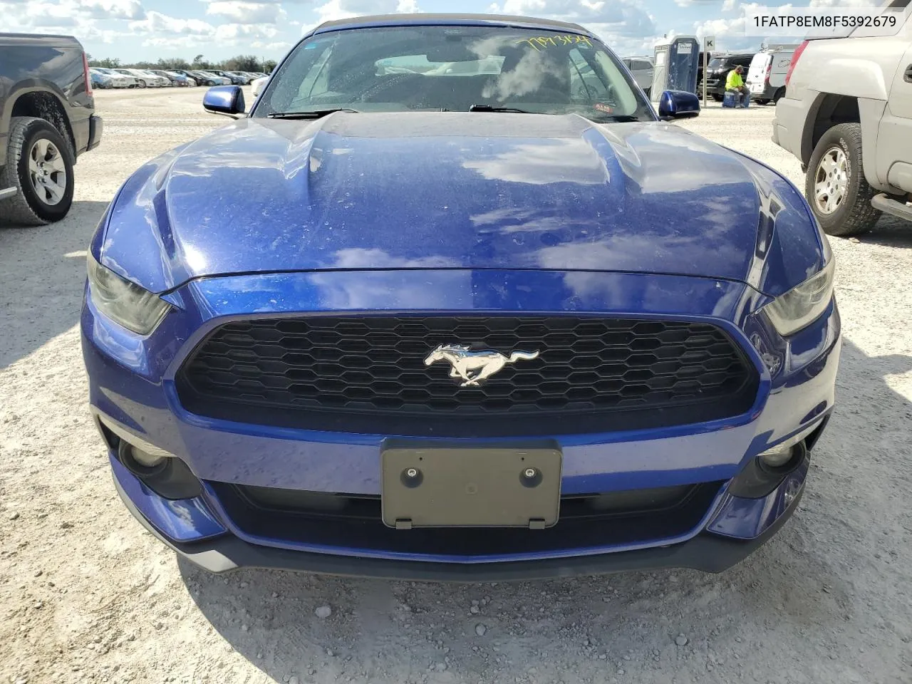 2015 Ford Mustang VIN: 1FATP8EM8F5392679 Lot: 77393154