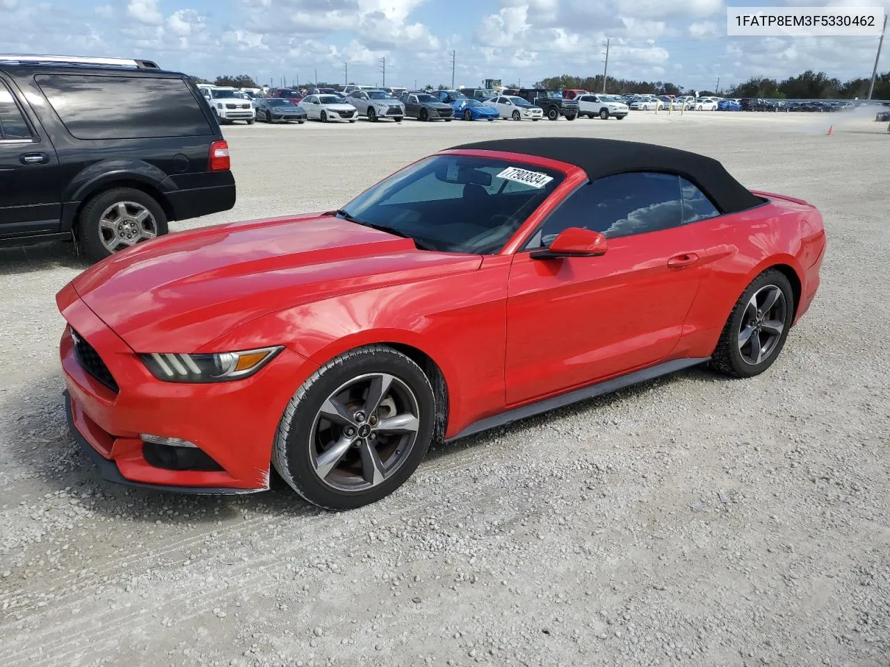 2015 Ford Mustang VIN: 1FATP8EM3F5330462 Lot: 77903834