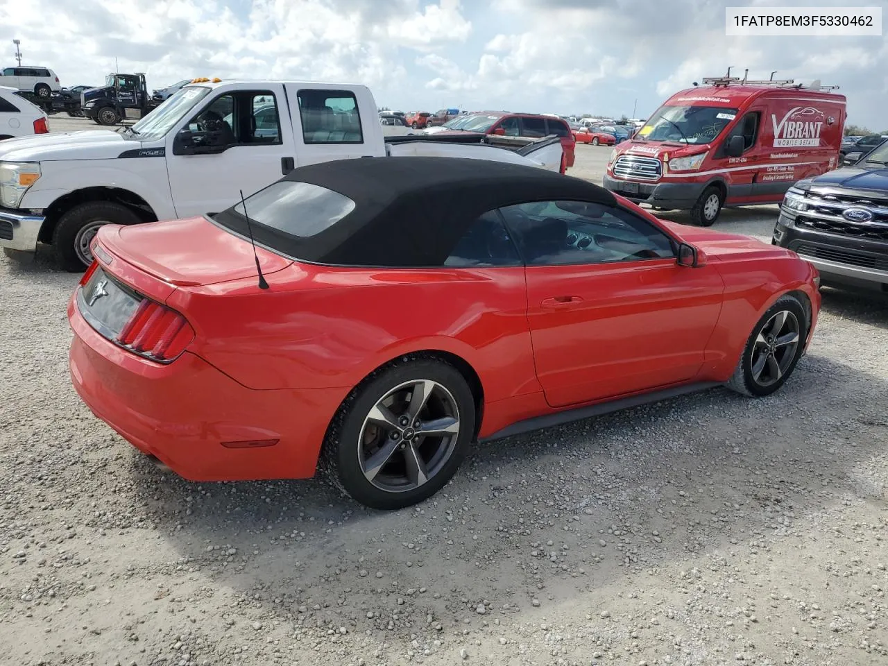 2015 Ford Mustang VIN: 1FATP8EM3F5330462 Lot: 77903834