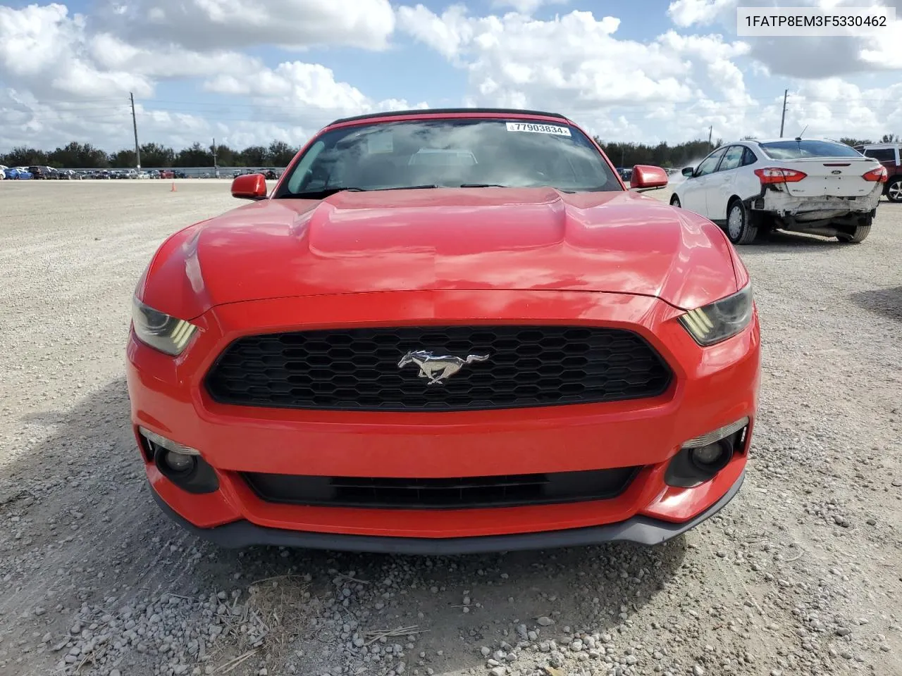 2015 Ford Mustang VIN: 1FATP8EM3F5330462 Lot: 77903834