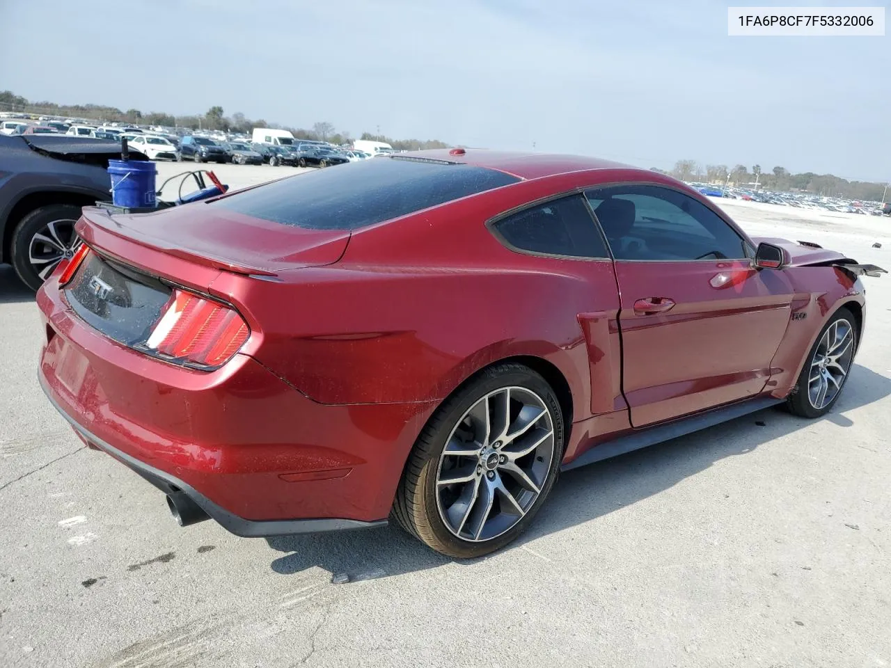 2015 Ford Mustang Gt VIN: 1FA6P8CF7F5332006 Lot: 78240264