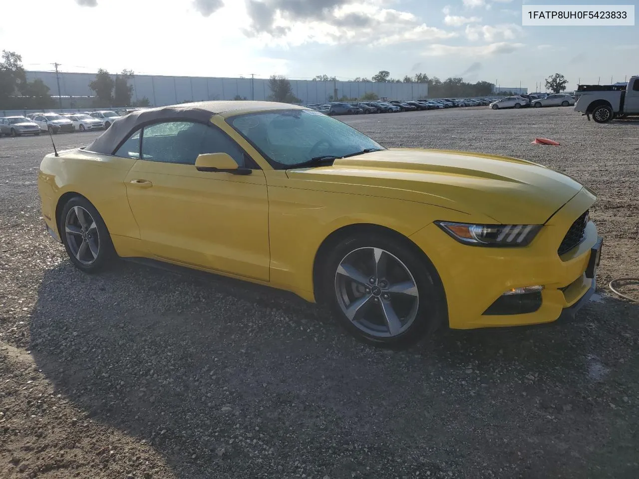 2015 Ford Mustang VIN: 1FATP8UH0F5423833 Lot: 78247264