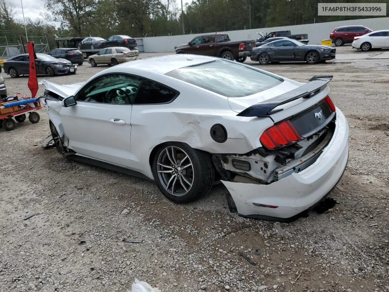 2015 Ford Mustang VIN: 1FA6P8TH3F5433996 Lot: 78311864