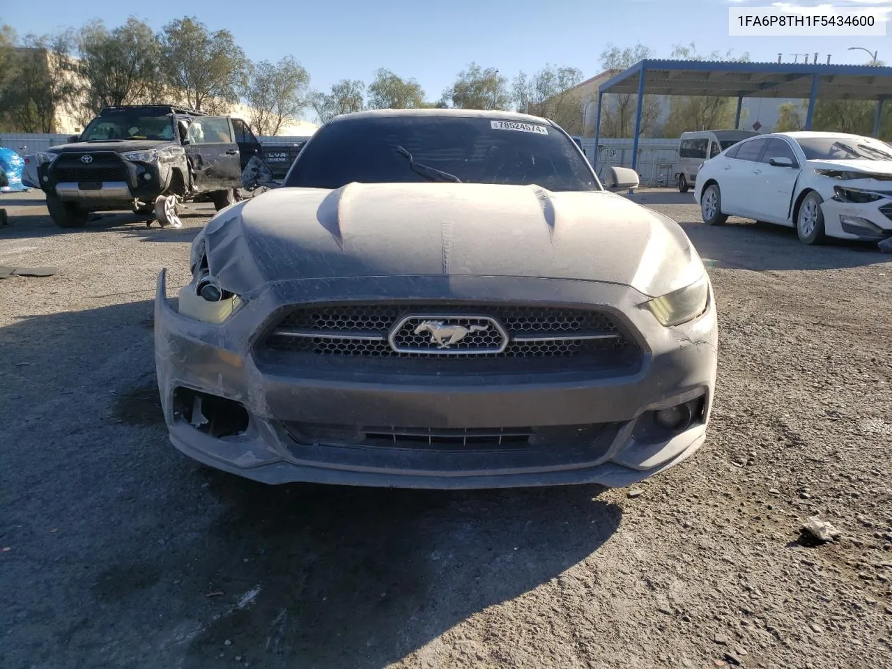 2015 Ford Mustang VIN: 1FA6P8TH1F5434600 Lot: 78524574