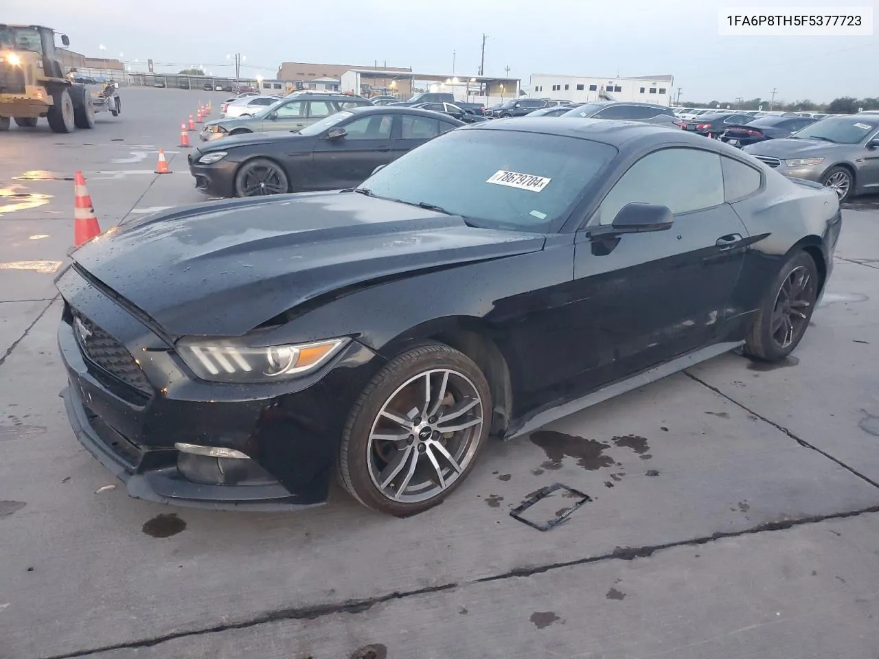 2015 Ford Mustang VIN: 1FA6P8TH5F5377723 Lot: 78679704