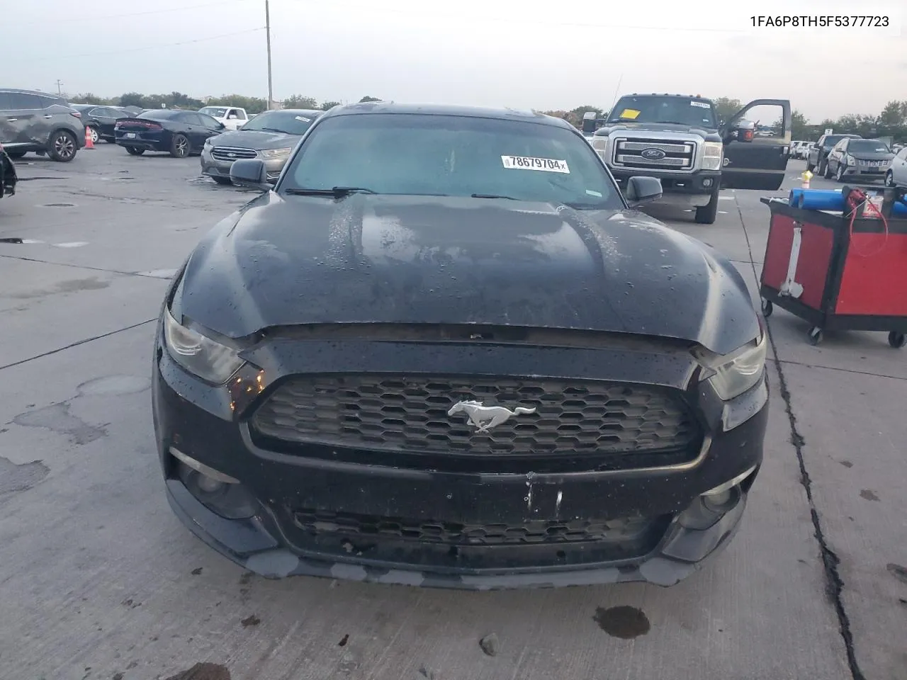 2015 Ford Mustang VIN: 1FA6P8TH5F5377723 Lot: 78679704