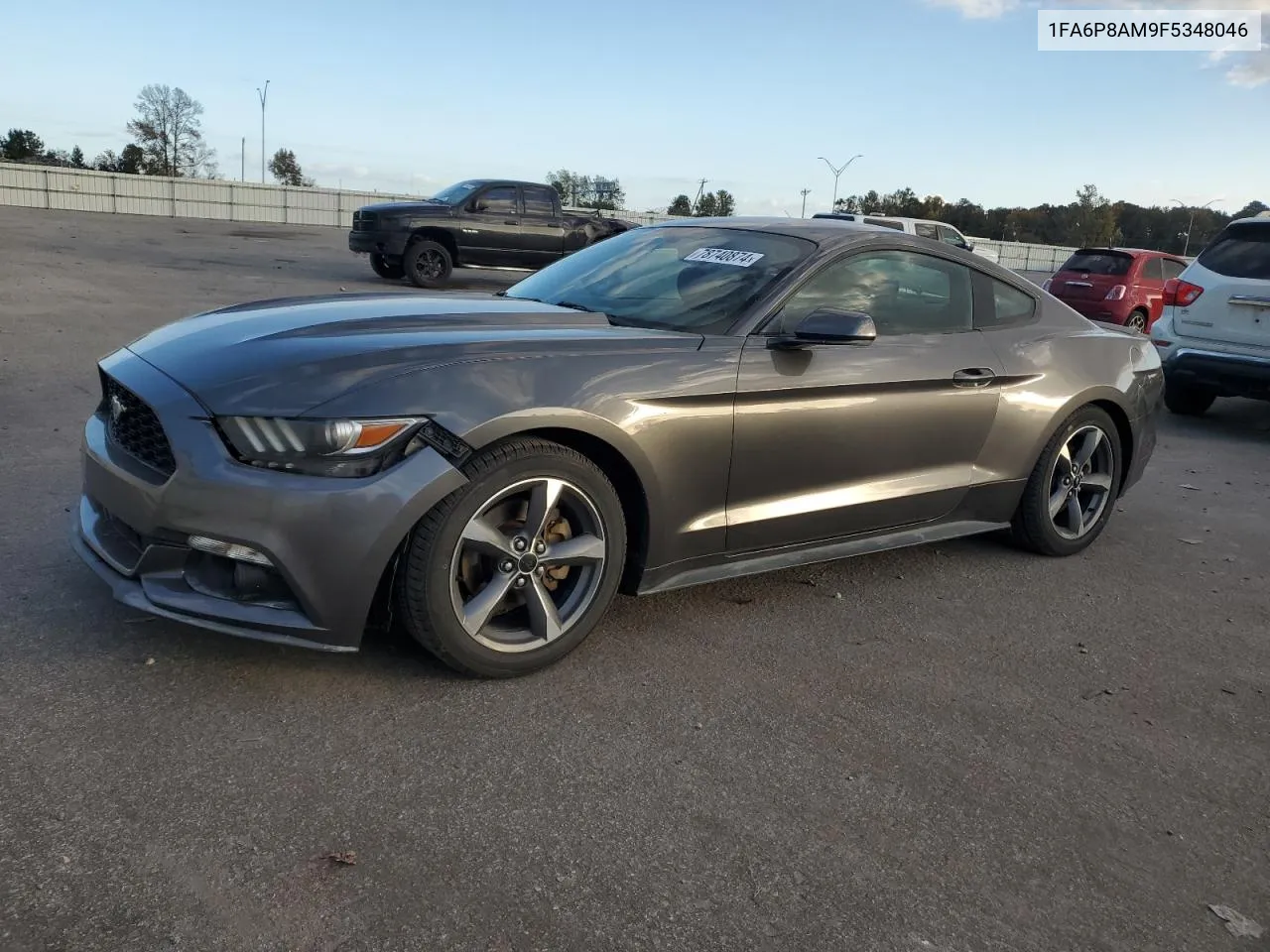 2015 Ford Mustang VIN: 1FA6P8AM9F5348046 Lot: 78740874