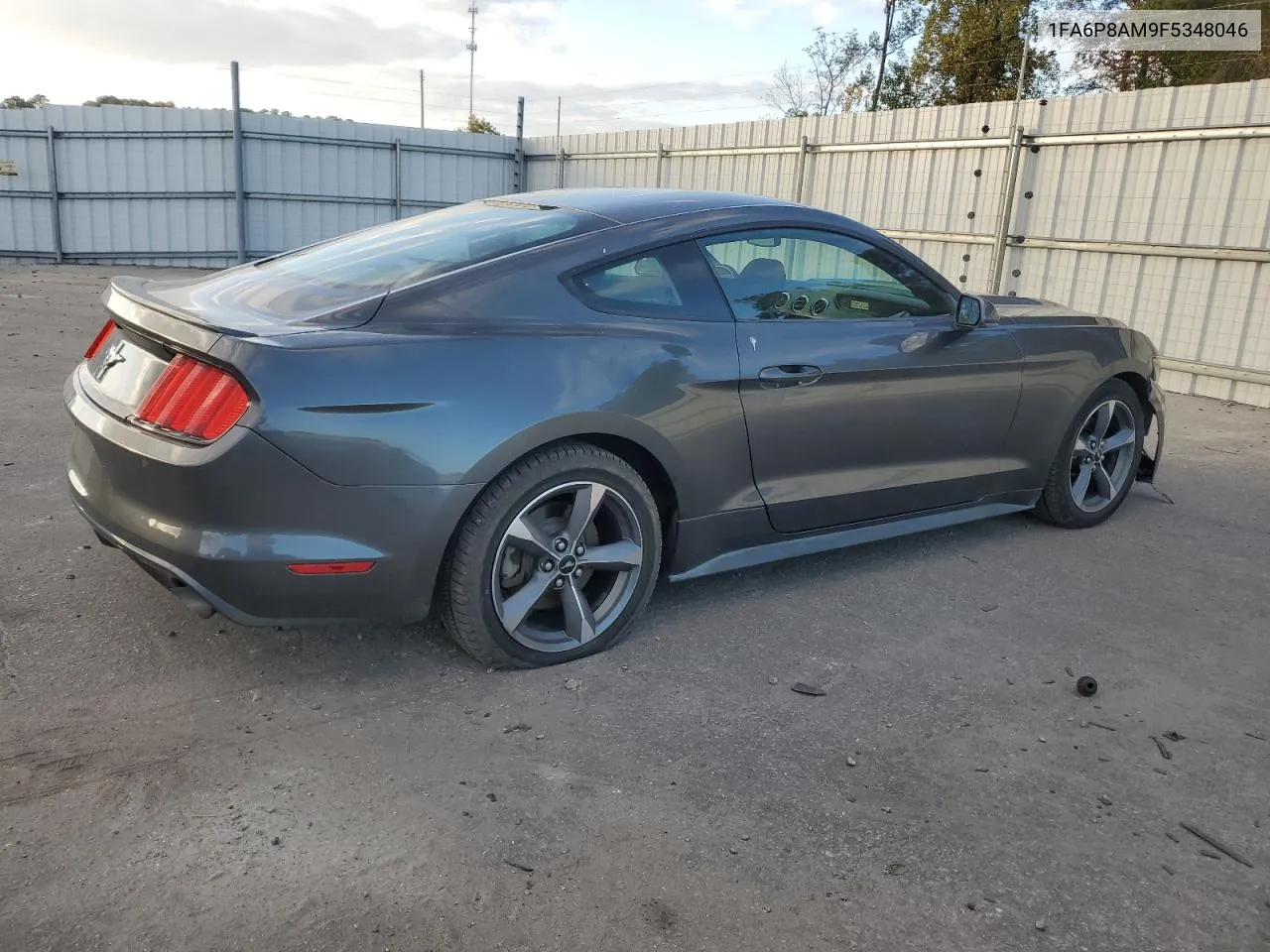 2015 Ford Mustang VIN: 1FA6P8AM9F5348046 Lot: 78740874