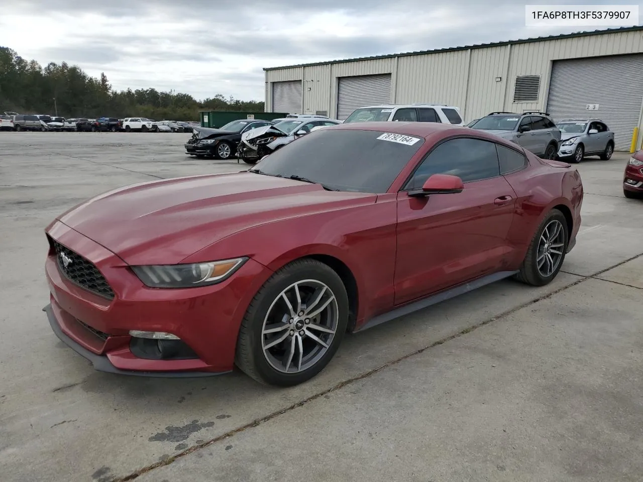 2015 Ford Mustang VIN: 1FA6P8TH3F5379907 Lot: 78792164