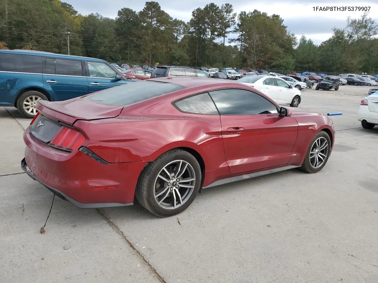 2015 Ford Mustang VIN: 1FA6P8TH3F5379907 Lot: 78792164