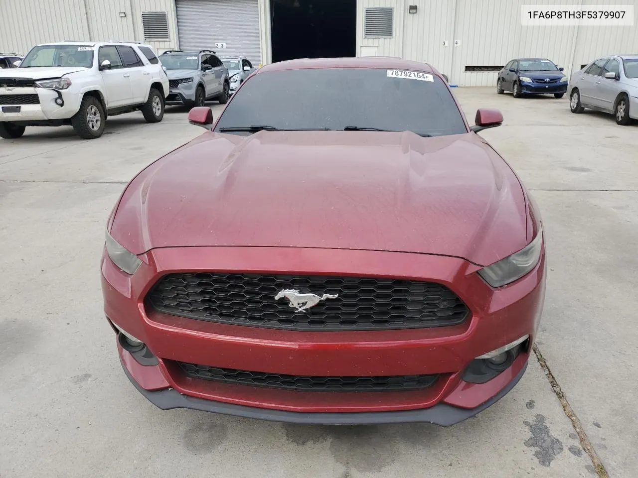 2015 Ford Mustang VIN: 1FA6P8TH3F5379907 Lot: 78792164