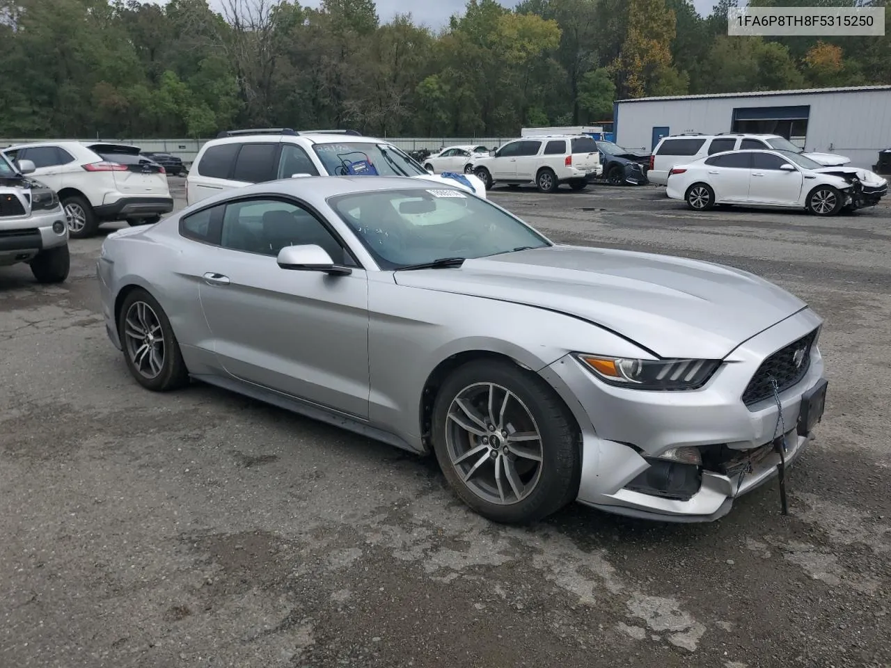 2015 Ford Mustang VIN: 1FA6P8TH8F5315250 Lot: 78905114