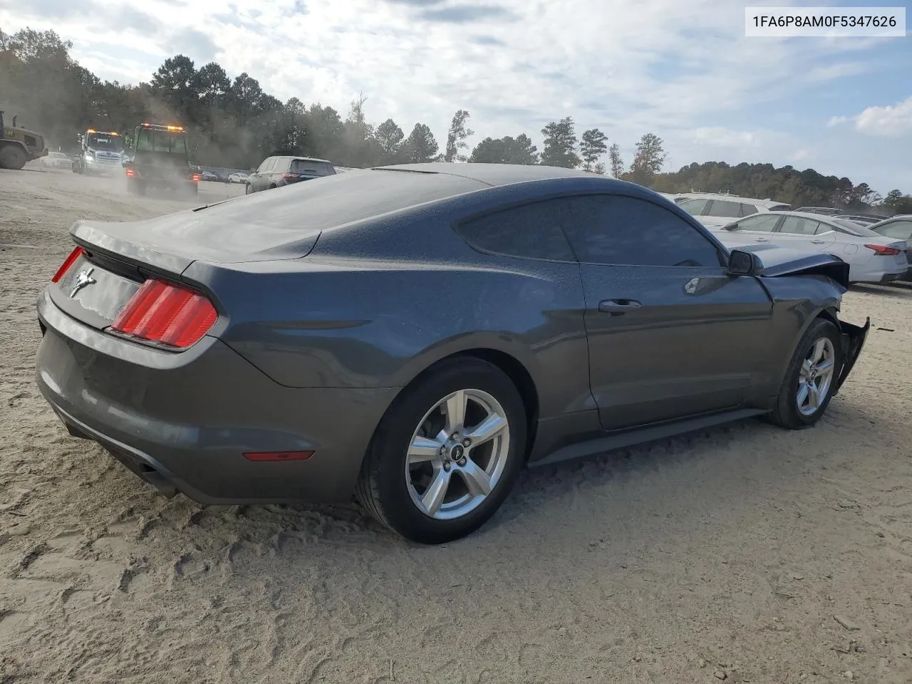 2015 Ford Mustang VIN: 1FA6P8AM0F5347626 Lot: 79431784