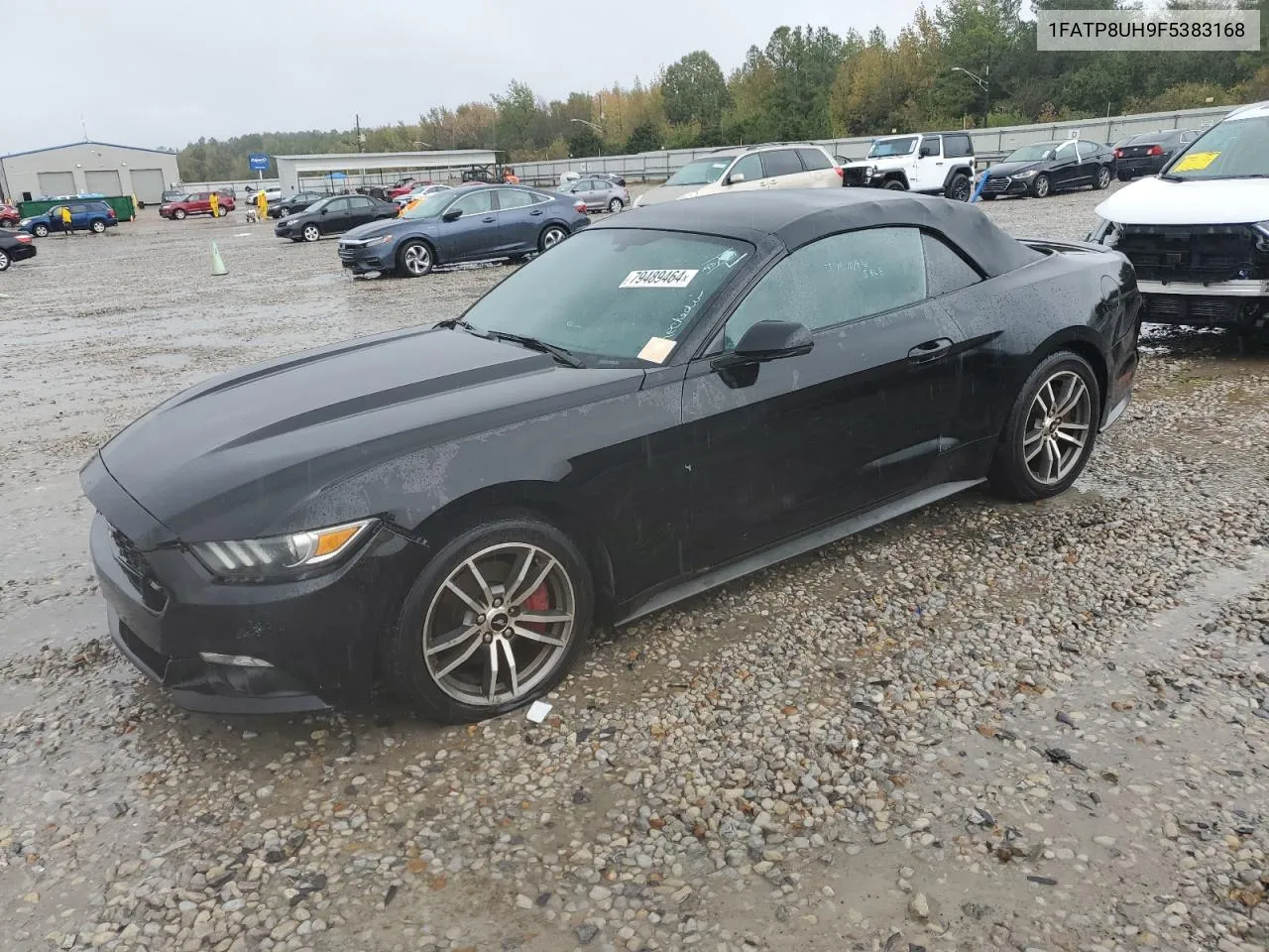 2015 Ford Mustang VIN: 1FATP8UH9F5383168 Lot: 79489464