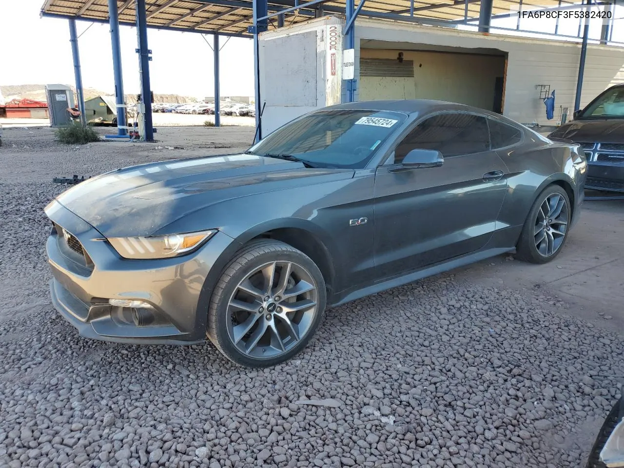 2015 Ford Mustang Gt VIN: 1FA6P8CF3F5382420 Lot: 79545724