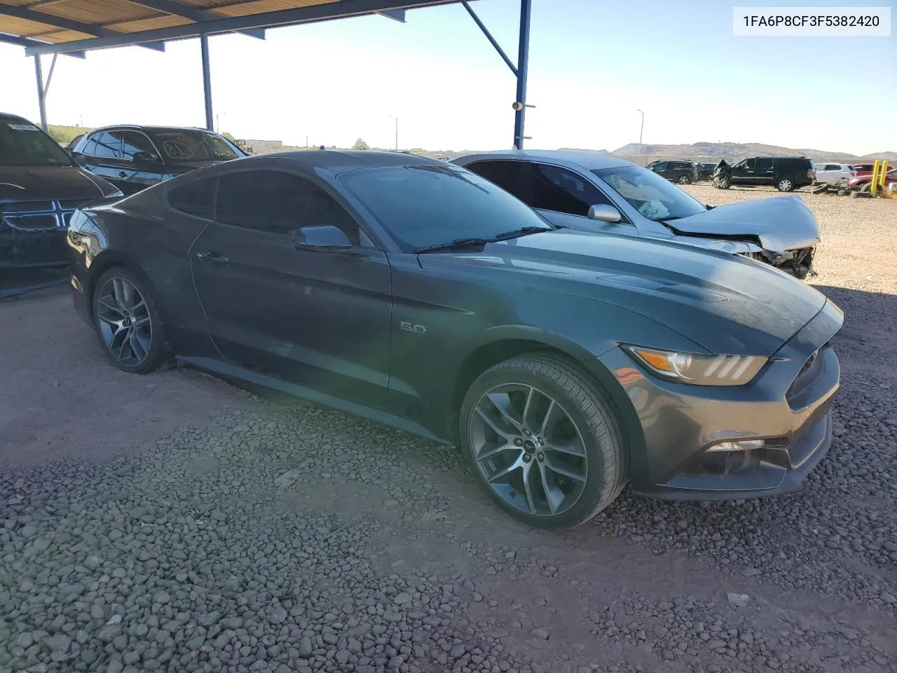 2015 Ford Mustang Gt VIN: 1FA6P8CF3F5382420 Lot: 79545724