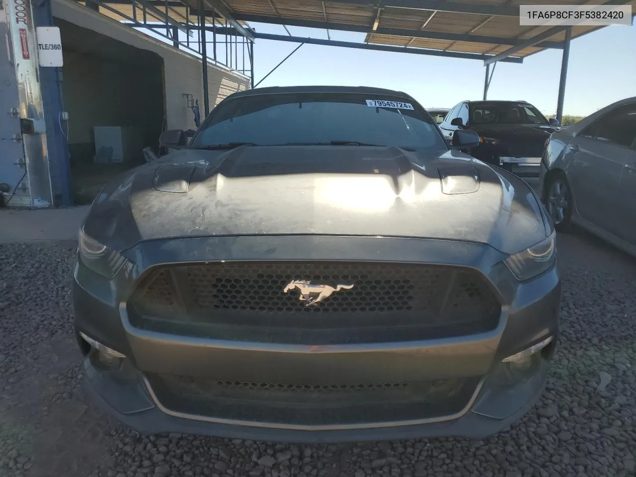 2015 Ford Mustang Gt VIN: 1FA6P8CF3F5382420 Lot: 79545724