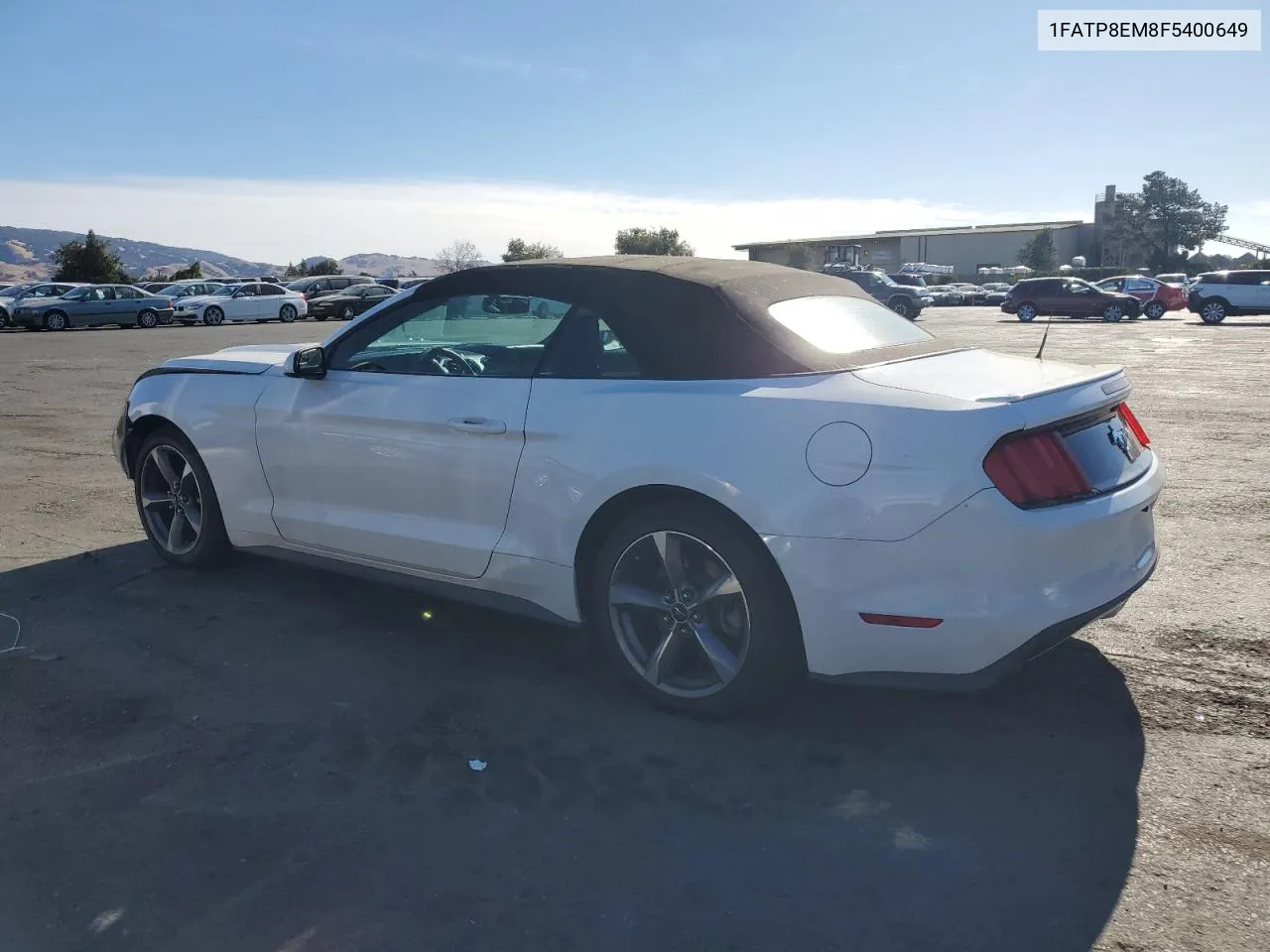 2015 Ford Mustang VIN: 1FATP8EM8F5400649 Lot: 79701964