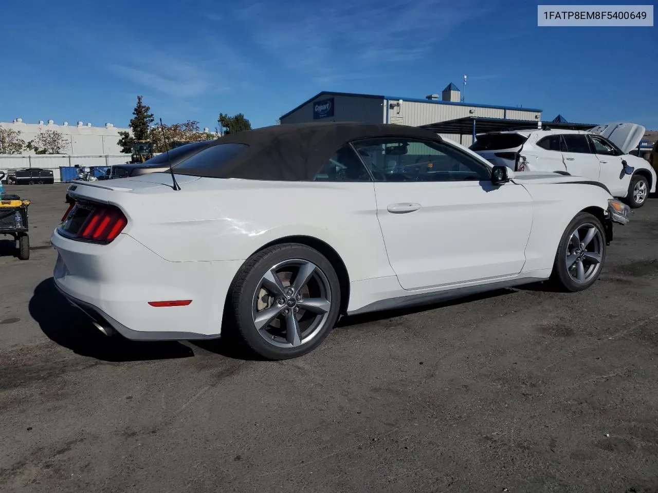 2015 Ford Mustang VIN: 1FATP8EM8F5400649 Lot: 79701964