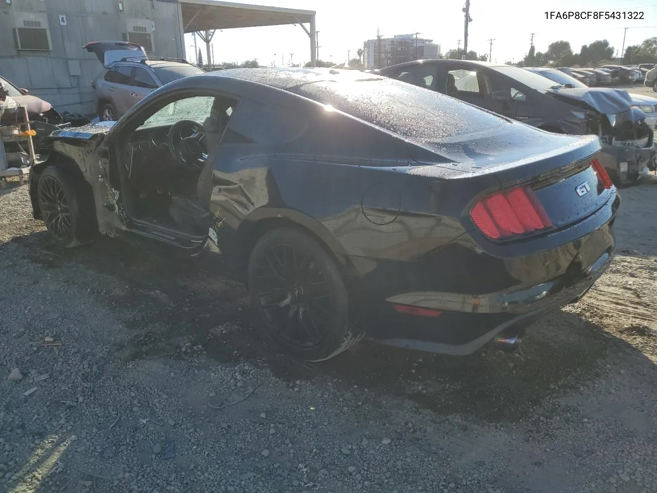 2015 Ford Mustang Gt VIN: 1FA6P8CF8F5431322 Lot: 80166324