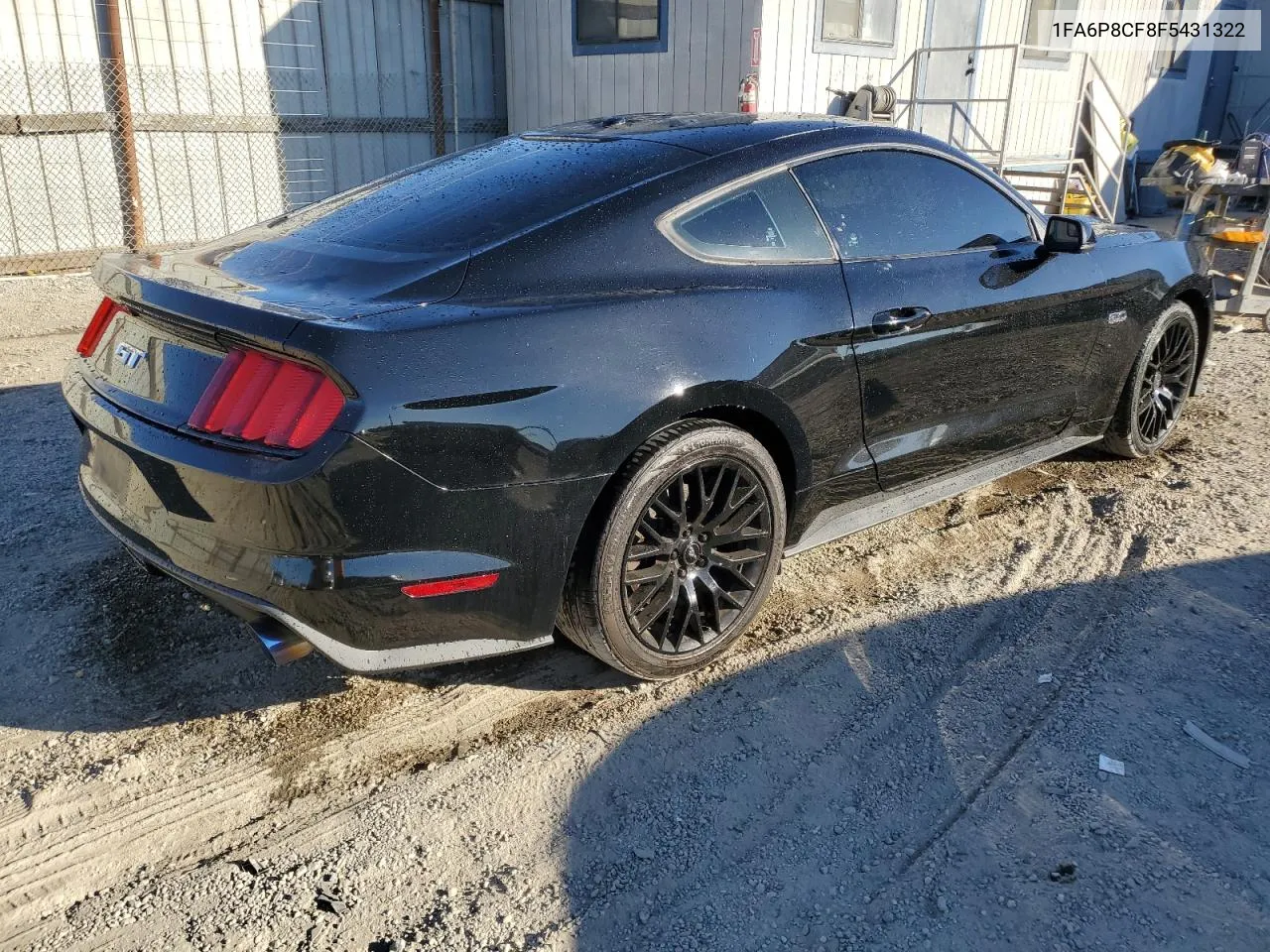 2015 Ford Mustang Gt VIN: 1FA6P8CF8F5431322 Lot: 80166324