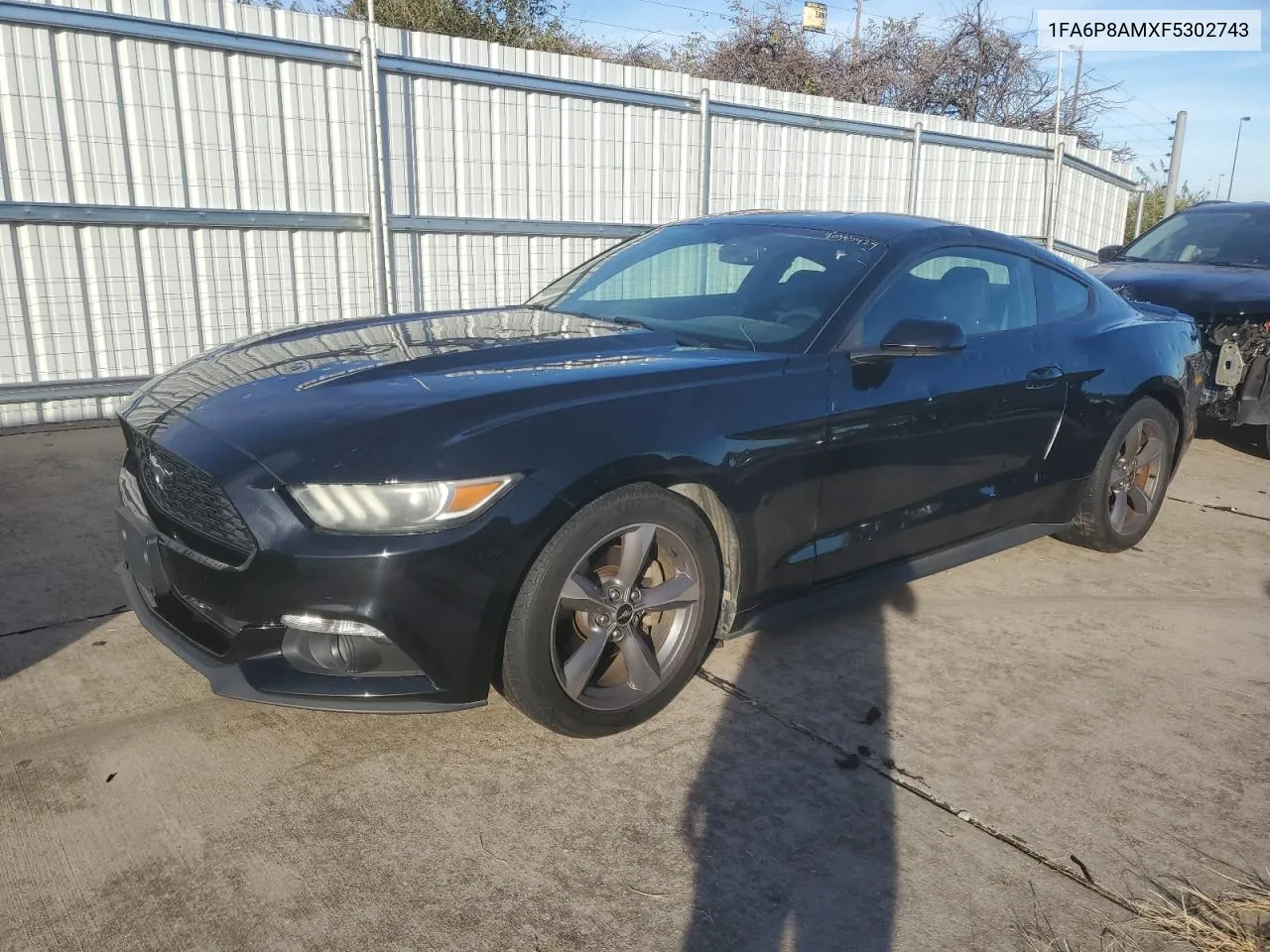 2015 Ford Mustang VIN: 1FA6P8AMXF5302743 Lot: 80383424