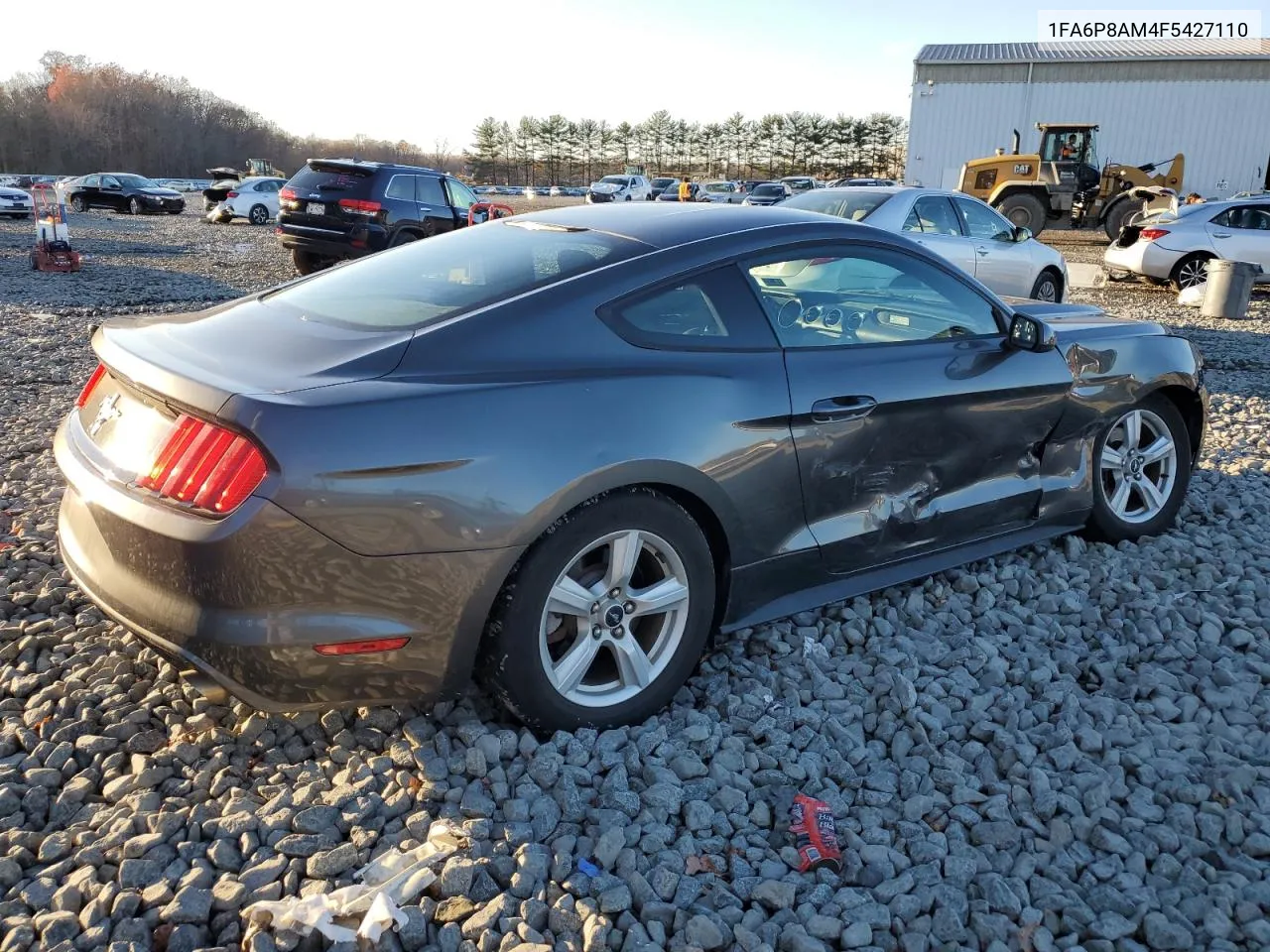 2015 Ford Mustang VIN: 1FA6P8AM4F5427110 Lot: 80428874