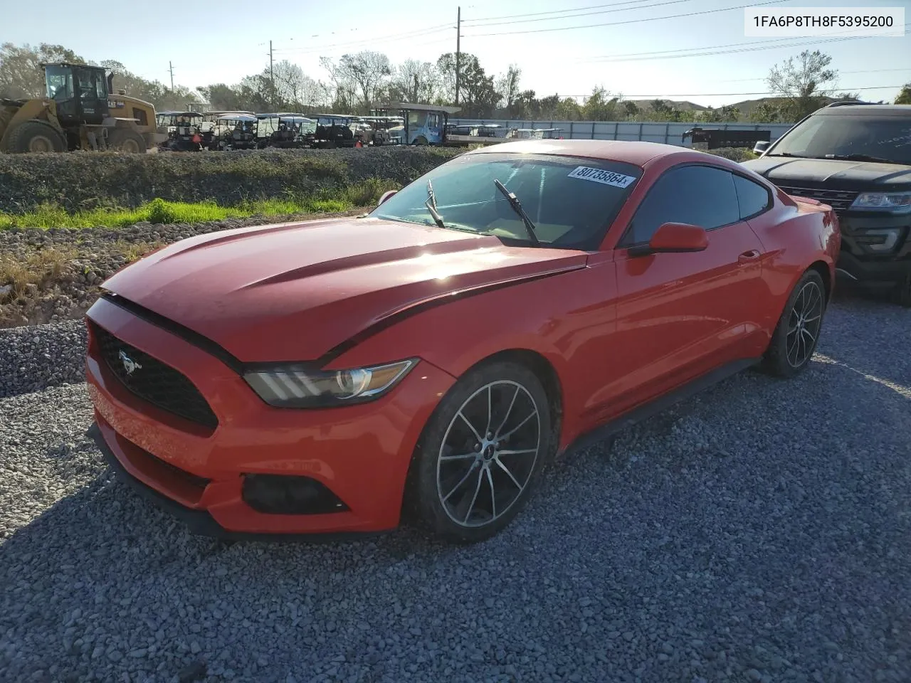 2015 Ford Mustang VIN: 1FA6P8TH8F5395200 Lot: 80735864