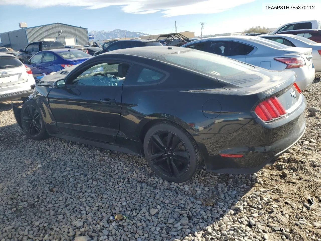 2015 Ford Mustang VIN: 1FA6P8TH7F5370112 Lot: 81264014