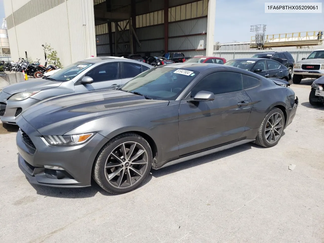 2016 Ford Mustang VIN: 1FA6P8THXG5209061 Lot: 51947904