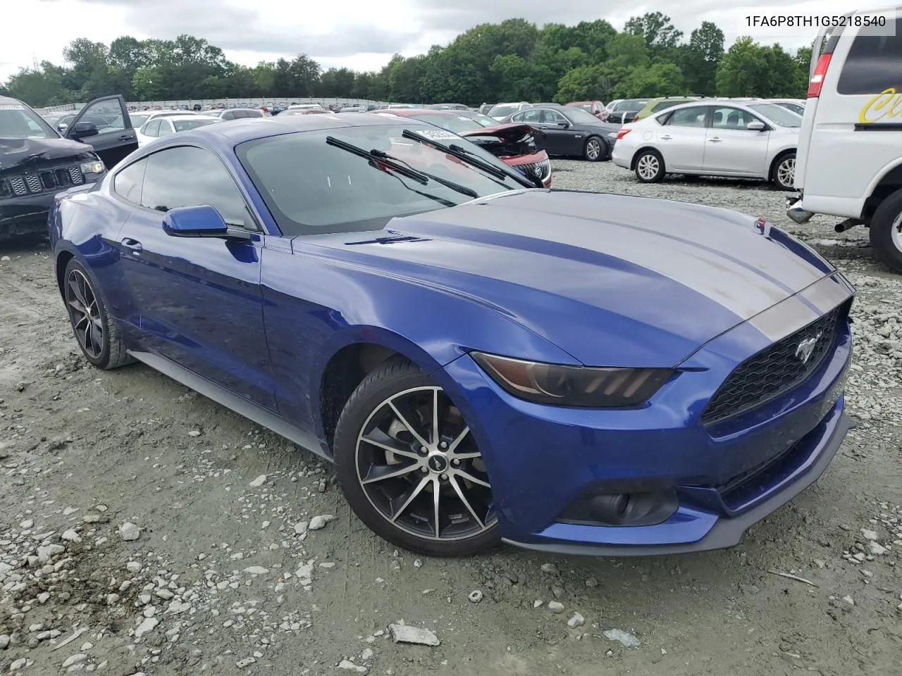 2016 Ford Mustang VIN: 1FA6P8TH1G5218540 Lot: 54529544