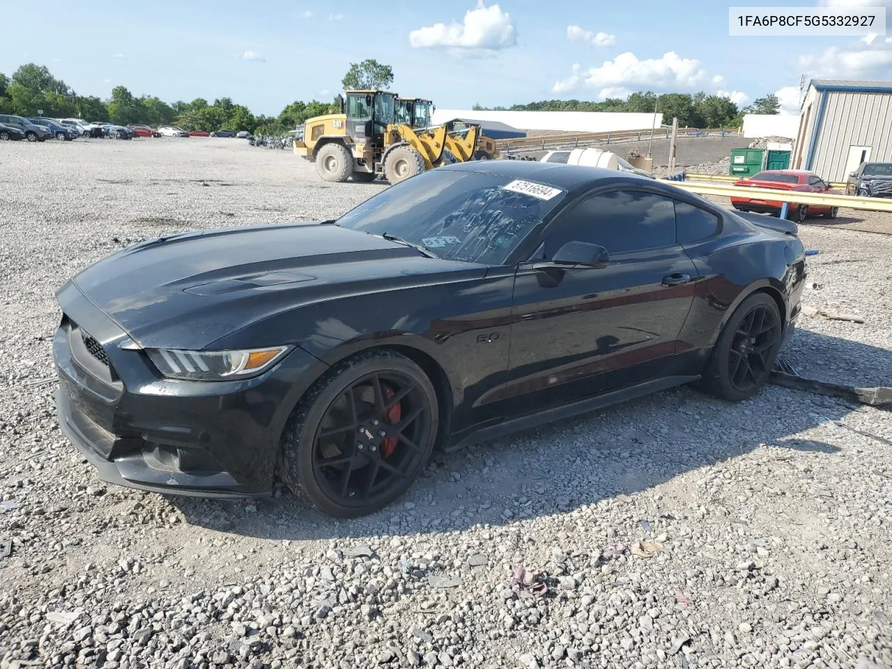 1FA6P8CF5G5332927 2016 Ford Mustang Gt