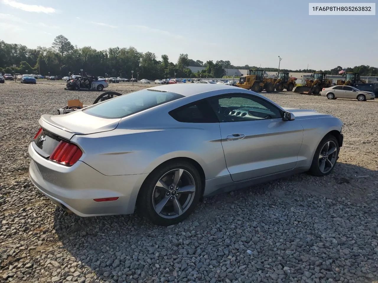 2016 Ford Mustang VIN: 1FA6P8TH8G5263832 Lot: 58256134