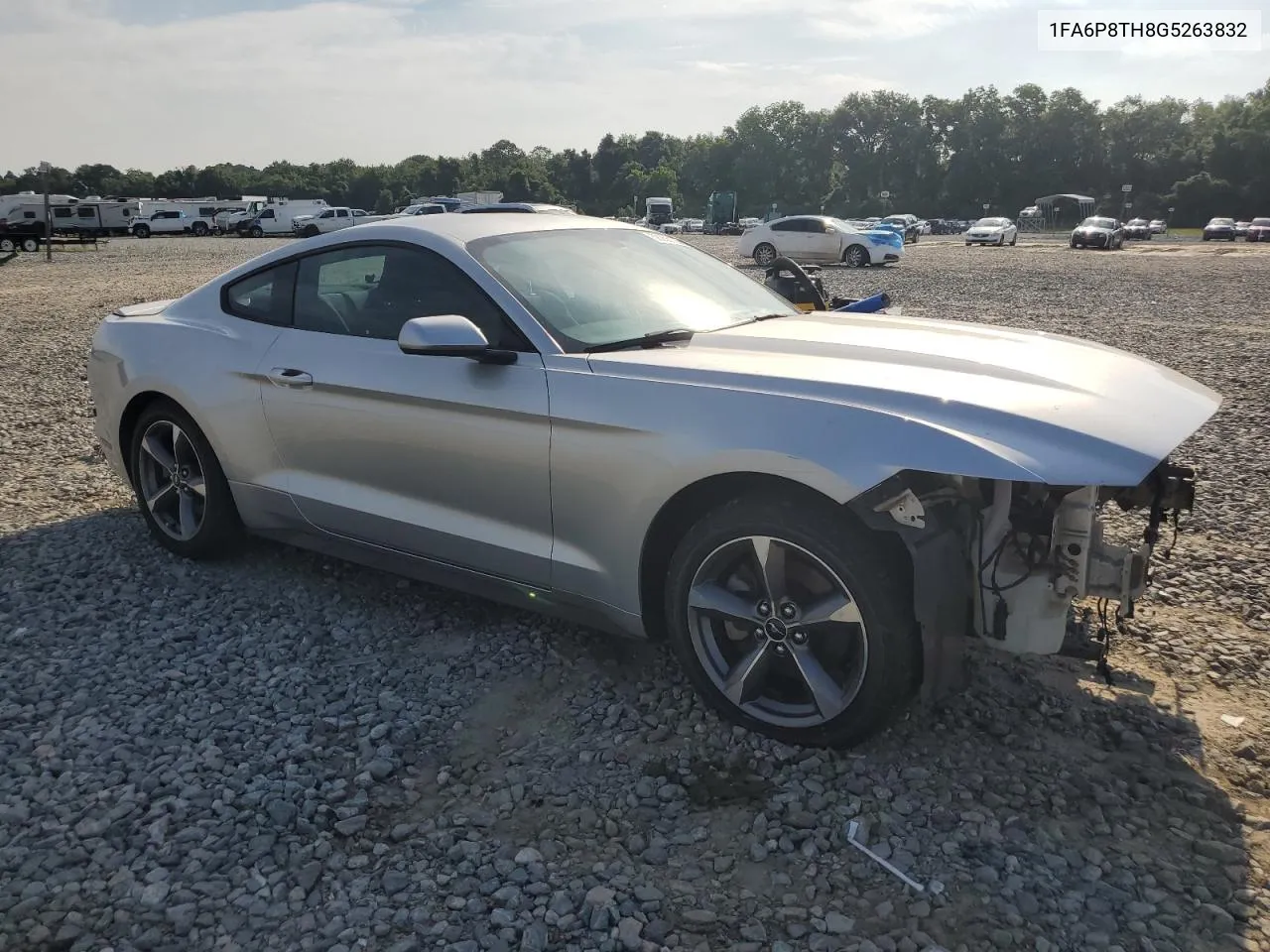 2016 Ford Mustang VIN: 1FA6P8TH8G5263832 Lot: 58256134