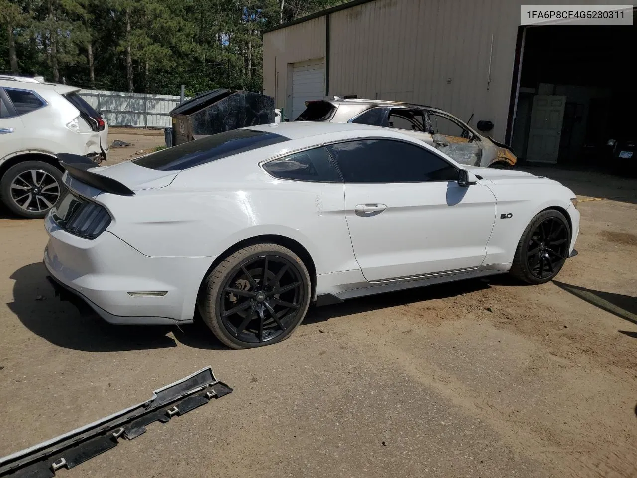 1FA6P8CF4G5230311 2016 Ford Mustang Gt