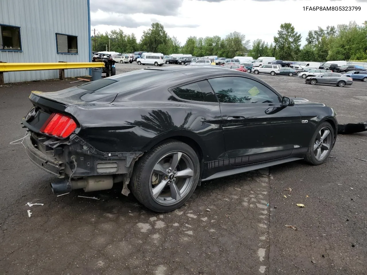 2016 Ford Mustang VIN: 1FA6P8AM8G5323799 Lot: 59501964