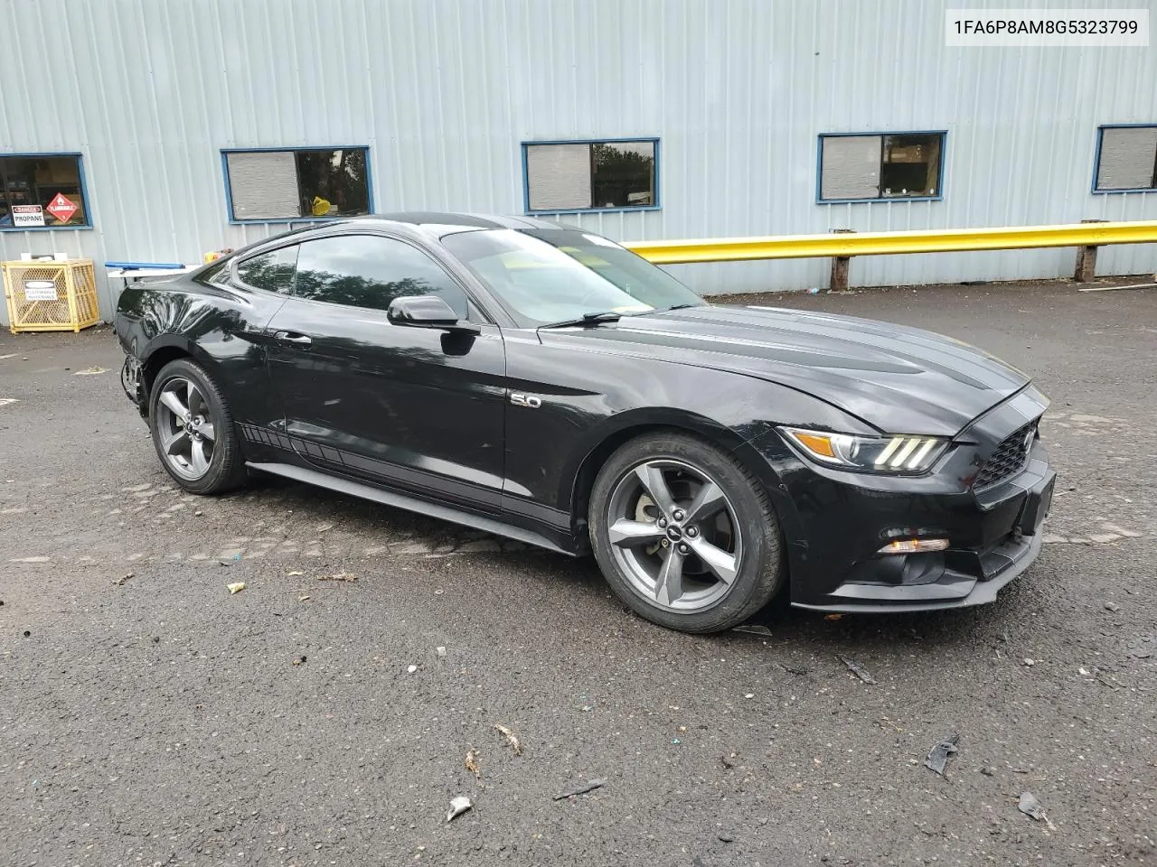 2016 Ford Mustang VIN: 1FA6P8AM8G5323799 Lot: 59501964