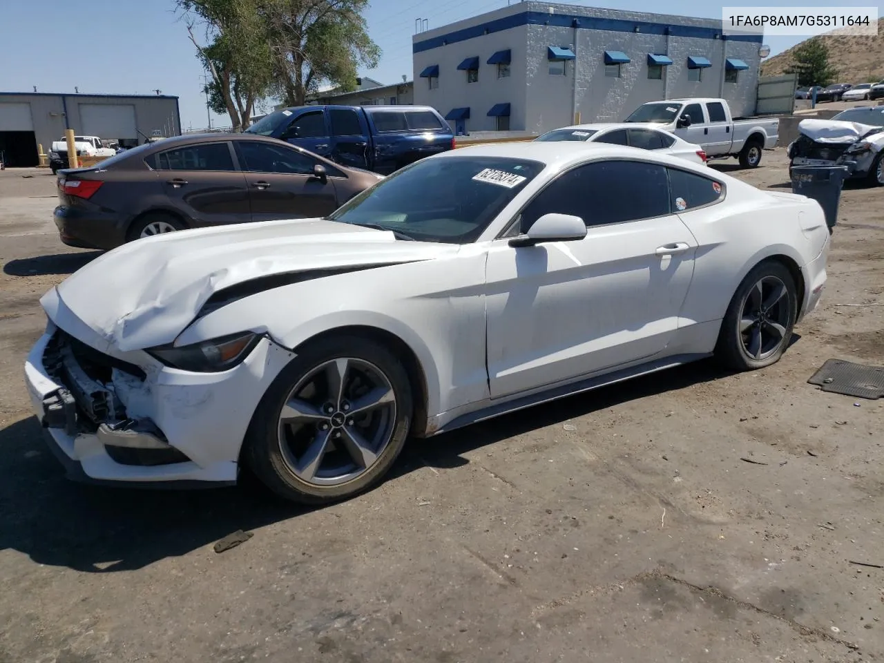 2016 Ford Mustang VIN: 1FA6P8AM7G5311644 Lot: 62126374